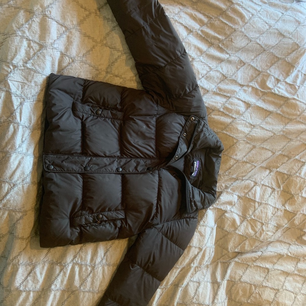 Patagonia silent down jacket